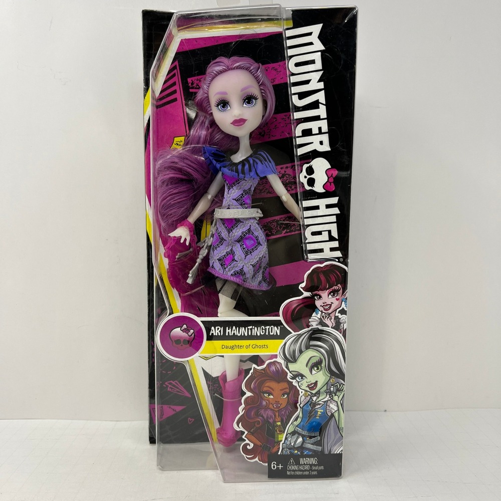 Monster High Ari Hauntington Doll Kids Daughter of Ghosts DNW97 Mattel